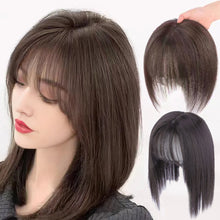 Load image into Gallery viewer, Synthetic Women's Wig Piece Thin Bangs Increase Amount of Hair Clip-in Extensions Wig High Temperature Fiber Synthetic Bangs
