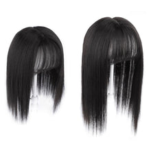 Load image into Gallery viewer, Synthetic Women's Wig Piece Thin Bangs Increase Amount of Hair Clip-in Extensions Wig High Temperature Fiber Synthetic Bangs