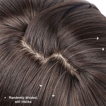 Load image into Gallery viewer, Black Short Curly Hair Wig for Women High Temperature Fiber Synthetic Natural Big Wave Fashion Ladies Wig