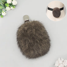 Load image into Gallery viewer, Archi Handwork Adorable Bear Fluffy Ears Headband Headwear Plush Curly Tail Fursuit Orc Cosplay Performance Props