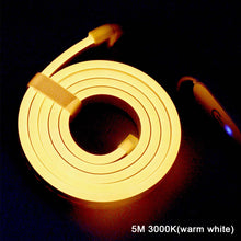 Load image into Gallery viewer, LED Strip Neon Light USB DC 5V Dimmable Touch Sensor Switch Flexible Silicone Neon Sign Tape Waterproof For Outdoor Home Decor