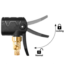 Load image into Gallery viewer, Multi-function Car Tire Air Chuck Inflator Pump Valve Connector Car Tyre Wheel Valve Brass Clip-on Adapter for Inflatable Pump