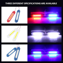 Load image into Gallery viewer, 2Pcs Strobe LED Module Waterproof Injection Molded Design Can Drive 2 Lamps For Car Motorcycle Warning Light Modification