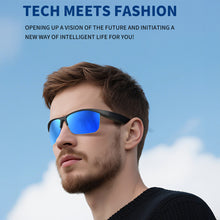 Load image into Gallery viewer, 5.4 Smart Bluetooth Glasses with Call/Music Function Waterproof Long-Endurance Sports Earphones Type-C Fast Charging