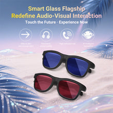 Load image into Gallery viewer, 5.4 Smart Bluetooth Glasses with AI Translation and Voice Assistant Adjustable Lens Tint Long-Endurance Outdoor Sports Headphones