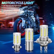 Load image into Gallery viewer, Motorcycle Headlight LED H4 H6 BA20D P15D Headlight Bulb Motor Driving Lights DRL Super Bright Front Lamp