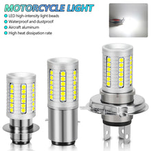 Load image into Gallery viewer, Motorcycle Headlight LED H4 H6 BA20D P15D Headlight Bulb Motor Driving Lights DRL Super Bright Front Lamp
