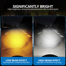 Load image into Gallery viewer, Motorcycle Headlight LED H4 H6 BA20D P15D H4 Four Colors Headlight Projector Lens Bulb Motor Driving Lights DRL Front Lamp