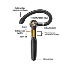 Load image into Gallery viewer, Business Bluetooth Earphone Rotatable Ear-Hook Stereo Noise-Cancelling Headphones Touch Control (ME-100 )