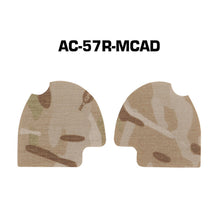 Load image into Gallery viewer, 1 Pair Tactical Headphone Camouflage Hook And Loop Patch Headphone Cable Storage Self-Adhesive Cloth Outdoor Tactical Supplies
