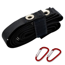 Load image into Gallery viewer, 315*2CM Outdoor Camping Tarp Extension Belt with Carabiner Multifunctional Adjustable Hanging Rope