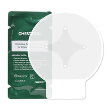 Load image into Gallery viewer, 1PC 4-Hole Chest Seal Hydrogel Chest Trauma Dressing for Wilderness First Aid and Emergency Protection