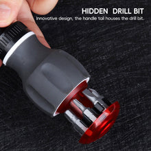 Load image into Gallery viewer, 8-in-1 Multifunctional Ratchet Screwdriver 360° Multi-Angle Retractable Hidden Design Portable Screwdriver Set
