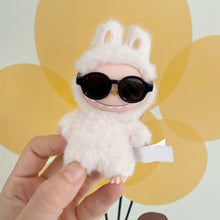 Load image into Gallery viewer, For V4 Labubu Glasses 6.5cm Cute Plastic Glasses for 10.5cm Labubu 4.0 Dolls Toy Glasses Accessories