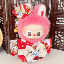 Load image into Gallery viewer, For Mini Labubu 4.0 Clothing Japan Kimono Set For 10.5cm Labubu V4 Doll Clothes Outfit Accessories