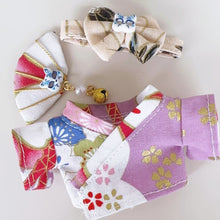 Load image into Gallery viewer, For Mini Labubu 4.0 Clothing Japan Kimono Set For 10.5cm Labubu V4 Doll Clothes Outfit Accessories