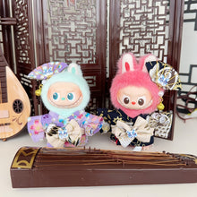 Load image into Gallery viewer, For Mini Labubu 4.0 Clothing Japan Kimono Set For 10.5cm Labubu V4 Doll Clothes Outfit Accessories