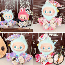 Load image into Gallery viewer, For Mini Labubu 4.0 Clothing Japan Kimono Set For 10.5cm Labubu V4 Doll Clothes Outfit Accessories