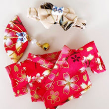 Load image into Gallery viewer, For Mini Labubu 4.0 Clothing Japan Kimono Set For 10.5cm Labubu V4 Doll Clothes Outfit Accessories