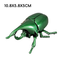 Load image into Gallery viewer, Mechanical Simulation Wind-Up Beetle Insect Model Realistic Movement Collection Display Curiosity Sparking Nature Lover's Gift Miniature Model