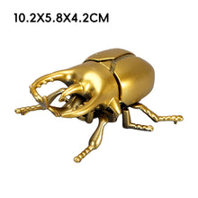 Load image into Gallery viewer, Mechanical Simulation Wind-Up Beetle Insect Model Realistic Movement Collection Display Curiosity Sparking Nature Lover's Gift Miniature Model