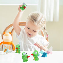 Load image into Gallery viewer, Frog Dinosaur Squeeze Toy with Sound Tongue Extension Stress Relief Funny Animal Squeeze Toy for Students Kids Office All Ages Interactive Toys