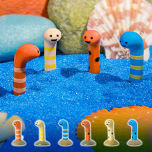 Load image into Gallery viewer, Cartoon Cute Sea Eel Aquarium Decoration Resin Mini Landscape Ornament Funny Underwater Decor Miniature Figurine Unique Aquarium Ornament