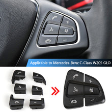 Load image into Gallery viewer, 6Pcs Multi-function Car Steering Wheel Button Set For Mercedes-Benz C-Class W205 GLC-Class W253 C180 GLC300 2015-2021 Replacement Control Switch