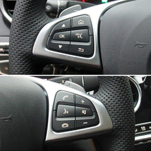 Load image into Gallery viewer, 6Pcs Multi-function Car Steering Wheel Button Set For Mercedes-Benz C-Class W205 GLC-Class W253 C180 GLC300 2015-2021 Replacement Control Switch
