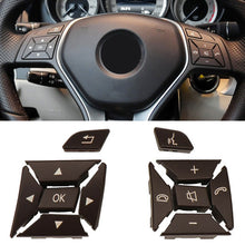 Load image into Gallery viewer, 6Pcs Multi-function Car Steering Wheel Button Set For Mercedes-Benz C E GLK A B GLA CLS Class W204 12-14 Replacement Control Switch Kit