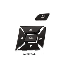 Load image into Gallery viewer, 6Pcs Multi-function Car Steering Wheel Button Set For Mercedes-Benz C E GLK A B GLA CLS Class W204 12-14 Replacement Control Switch Kit
