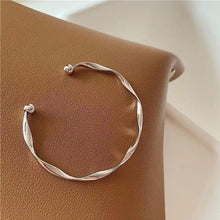 Load image into Gallery viewer, Retro Open Bracelet Creative Wave Bracelet Mobius Geometric Accessories Adjustable Wristband For Women Gift