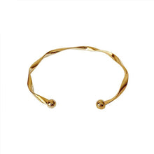 Load image into Gallery viewer, Retro Open Bracelet Creative Wave Bracelet Mobius Geometric Accessories Adjustable Wristband For Women Gift