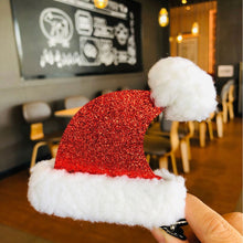 Load image into Gallery viewer, Christmas Hat Shape Hairpin Hair Barrettes Cute Accessories Headdresses Hair Clips Party Decoration Christmas Gift