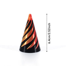Load image into Gallery viewer, 3D Printed Stress Relieving Toys Spiral Model Toy Impossible Pyramid Passthrough Thread Sculpture Screw Toys Gift