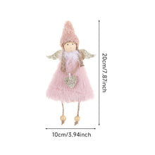 Load image into Gallery viewer, Angel Doll Plush Girl Pendant Christmas Ornaments Christmas Tree Decorations Hanging Ornaments For Home