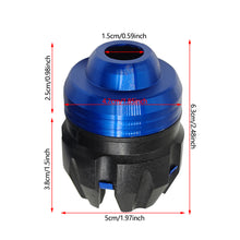 Load image into Gallery viewer, 2Pcs Motorcycle Aluminum Alloy Front Fork Crash Cups Shock Absorber Protector Fork Slider Anti-Scuff Drop Protection