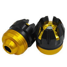 Load image into Gallery viewer, 2Pcs Motorcycle Aluminum Alloy Front Fork Crash Cups Shock Absorber Protector Fork Slider Anti-Scuff Drop Protection