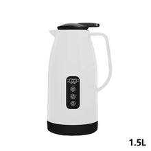 Load image into Gallery viewer, Universal 1.2L 1.5L Large Capacity Smart Car Heating Cup Car Electric Kettle 12V/24V Stainless Steel Water Boiler Thermos for Truck Travel Office Vehicle