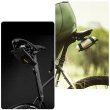 Load image into Gallery viewer, Bicycle Repair Tool Storage Bag with Expandable Bracket Portable Saddle Clip-on Storage Pouch Bike Accessories