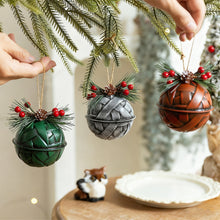 Load image into Gallery viewer, Christmas Bell Ornament Colorful Metal Bells Hanging Pendant Xmas Tree Holiday Atmosphere Props for Windowsills Bedroom