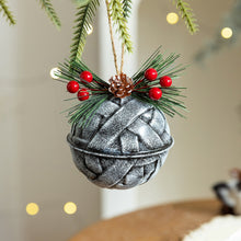 Load image into Gallery viewer, Christmas Bell Ornament Colorful Metal Bells Hanging Pendant Xmas Tree Holiday Atmosphere Props for Windowsills Bedroom