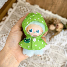 Load image into Gallery viewer, For Labubu 4.0 Doll Clothes Suitable Wear Mini Clothe Waterproof Raincoat Rain Shoes Set Doll Accessorie Kawaii Design Girl Gift