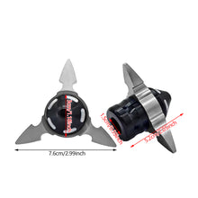 Load image into Gallery viewer, 2Pcs Aluminium CNC Motorcycle Front Fork Frame Sliders Anti Collision Cup Sturdy Accessory Motorbike Wheel Crash Pads Protector