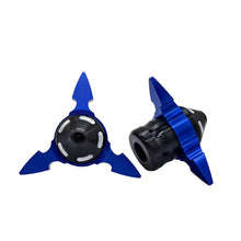 Load image into Gallery viewer, 2Pcs Aluminium CNC Motorcycle Front Fork Frame Sliders Anti Collision Cup Sturdy Accessory Motorbike Wheel Crash Pads Protector