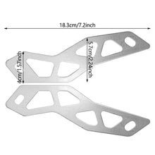 Load image into Gallery viewer, 2Pcs CNC Aluminum Alloy Windshield Bracket for ADV160 Wear-resistant Durable Motorcycle Windscreen Mount Modification Parts