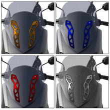 Load image into Gallery viewer, 2Pcs CNC Aluminum Alloy Windshield Bracket for ADV160 Wear-resistant Durable Motorcycle Windscreen Mount Modification Parts