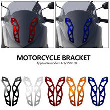 Load image into Gallery viewer, 2Pcs CNC Aluminum Alloy Windshield Bracket for ADV160 Wear-resistant Durable Motorcycle Windscreen Mount Modification Parts