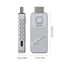 Load image into Gallery viewer, 1080P/60Hz Plug and Play Wireless Display Point-to-Point Transmission 50M Long Range HDMI Video Conference Screen Mirroring-Q56