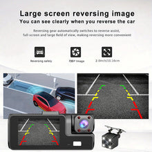 Load image into Gallery viewer, 2.0-inch IPS Screen HD 1080P 3-Lens Dash Cam Front Cabin Rear Triple Recording Camera Car Accessories
